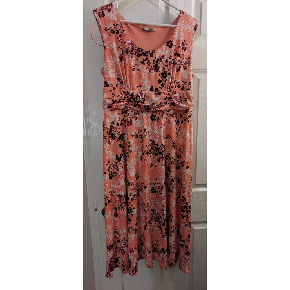 Dana Buchman Womens Large Sleeveless Dress